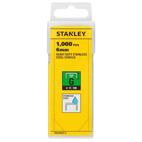Säker betalning STANLEY TRA704SST-0 Häftklammer
